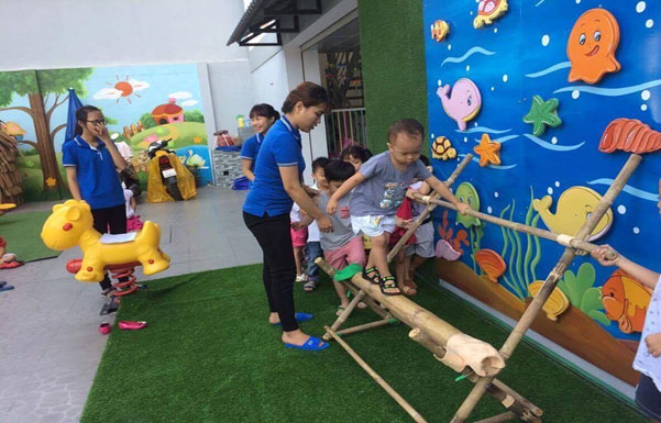 Khởi động chương trình “ bé & các hoạt động dân gian”