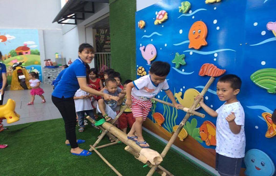 Khởi động chương trình “ bé & các hoạt động dân gian”