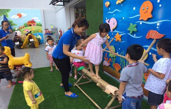 Khởi động chương trình “ bé & các hoạt động dân gian”