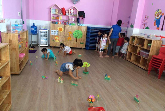 Pororo với những hoạt động tại lớp