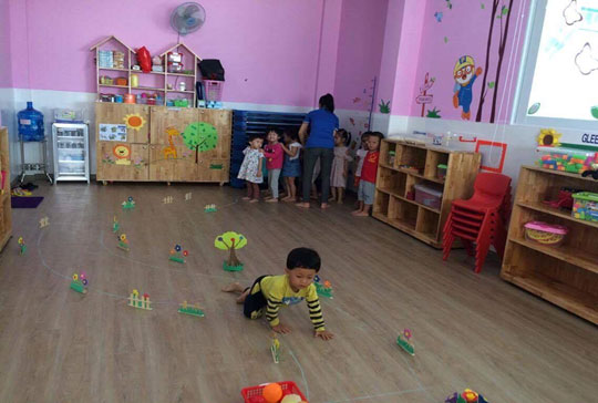 Pororo với những hoạt động tại lớp