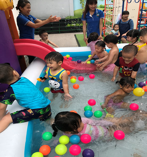 Những ngày hè dành cho “swim”